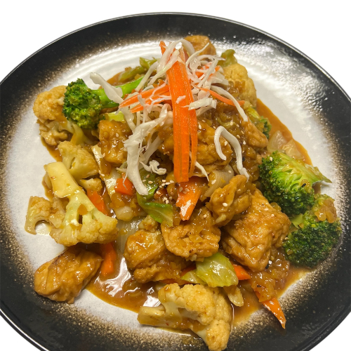 S7. Stir Fried Veg in Peanut Sauce